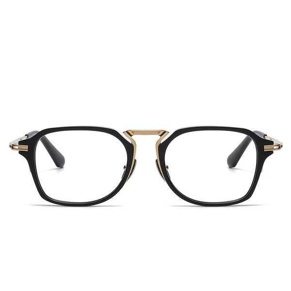 Titanium Vintage Square Glasses Frame DTX413