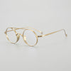 Titanium Vintage Round Eyeglasses Frames BY 9500+