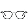 Larkin Retro Titanium Square Glasses Frame