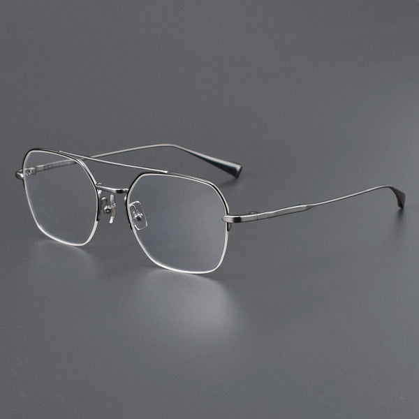 Boe Ultra-light Titanium Square Glasses Frame