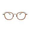 Copp Retro Square Titanium Glasses Frame