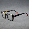 Foote Retro Square Acetate Glasses Frame