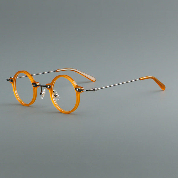 Botolf Vintage Round Acetate Glasses Frame