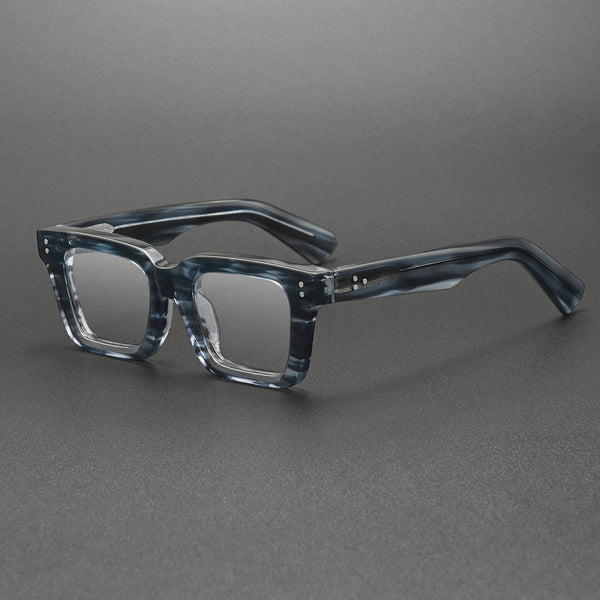 Nevin Vintage Square Acetate Glasses Frame