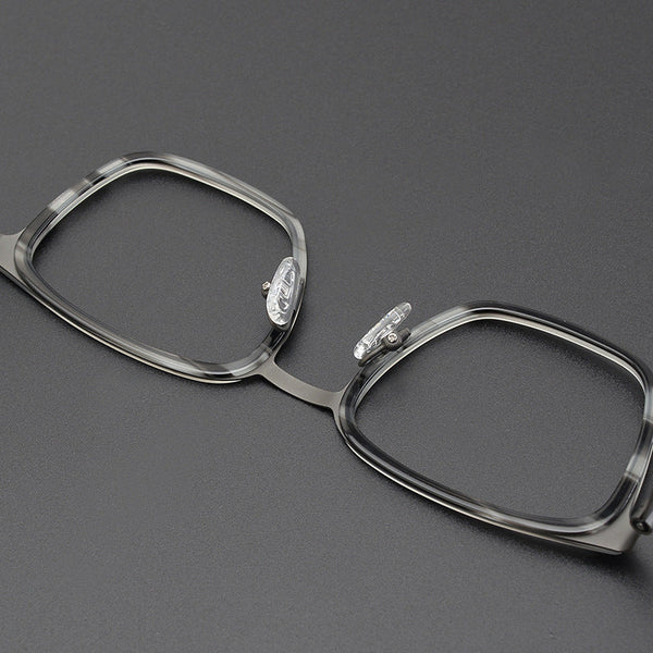 Acetate Square Glasses Frames SC6004