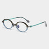 Naomi High-quality Titanium Oval Glasses Frame