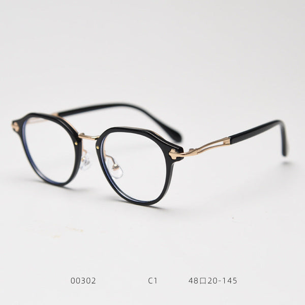 Whaley Retro Polygon TR90 Glasses Frame