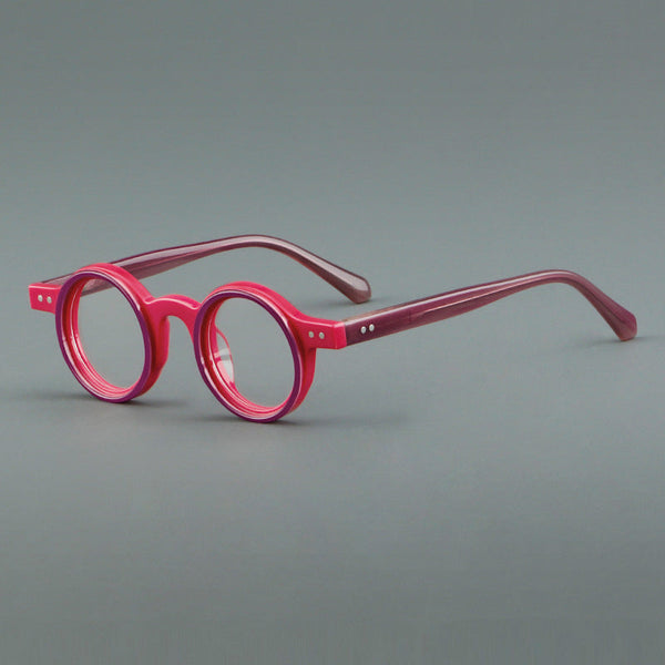Krall Vintage Round Acetate Eyeglasses Frame
