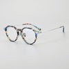 Raffi Retro Polygon Titanium Glasses Frame
