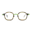 Naza Retro Polygon Titanium Glasses Frame