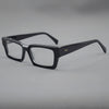 Piller Retro Rectangle Acetate Glasses Frame