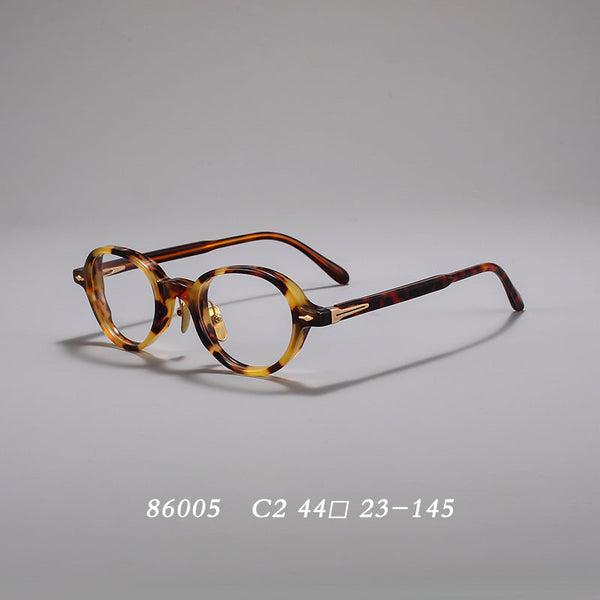 Rau Vintage Oval Acetate Glasses Frame