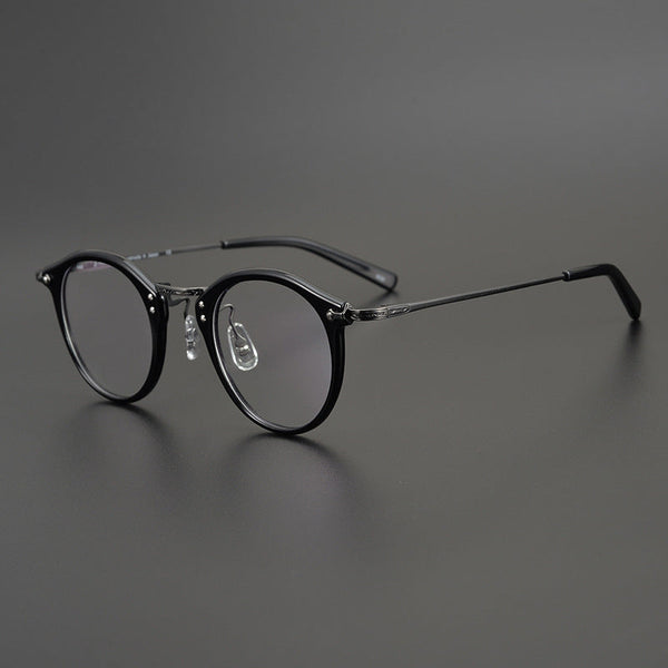 Titanium Round Glasses Frame 805