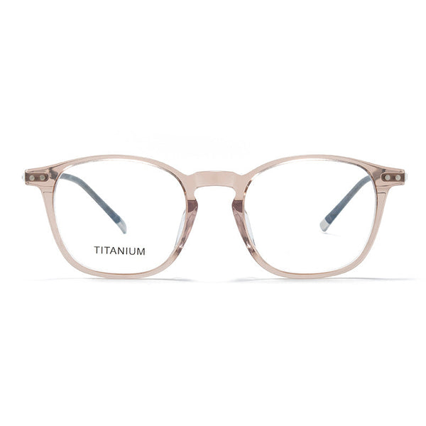 Topcu Acetate Titanium Glasses Frame