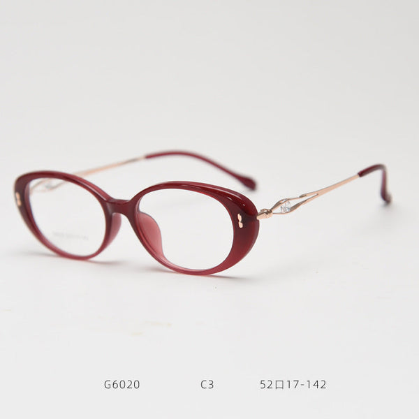 Chun Oval Vintage TR90 Eyeglasses Frame