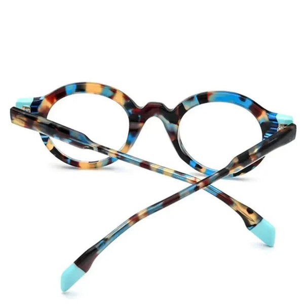 Crowe Vintage Acetate Round Glasses Frame