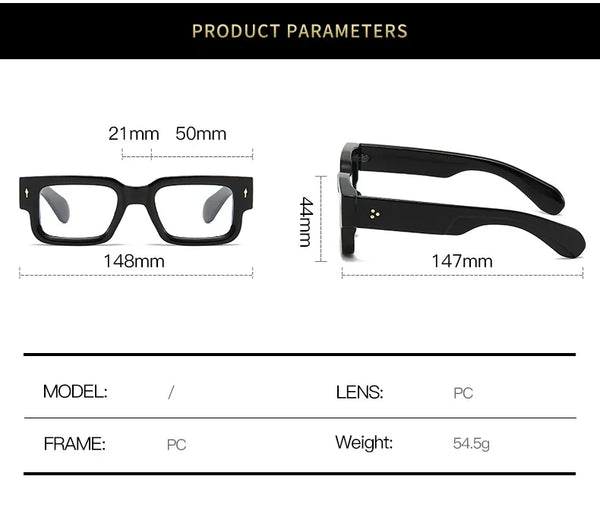 Reynald Square Glasses Frame