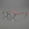 Desire Titanium Round Glasses Frame