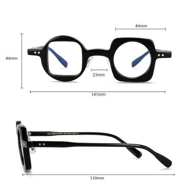 Hagly Vintage Acetate Glasses Frame