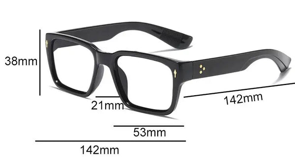 Richard Brand Square Glasses Frame