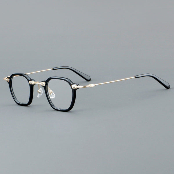 Adlin Titanium Acetate Rectangle Glasses Frame