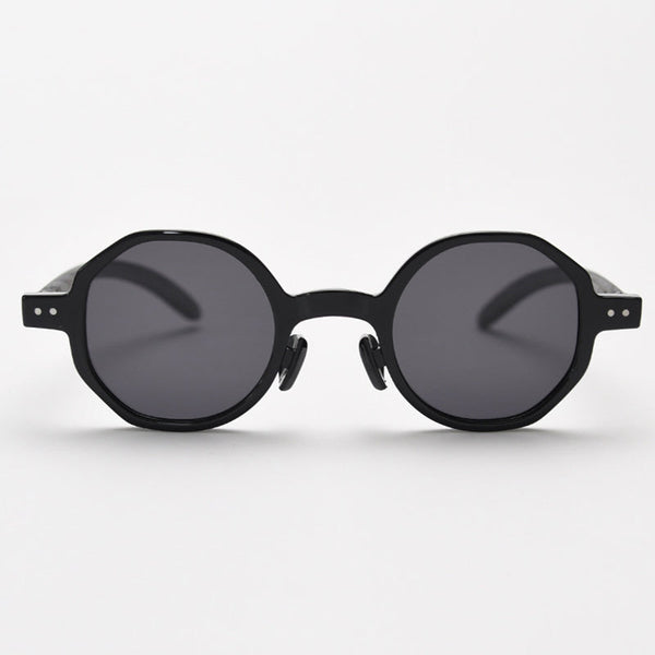 Yuki TR90 Vintage Round Sunglasses