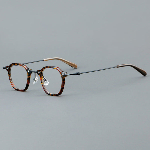 Adlin Titanium Acetate Rectangle Glasses Frame