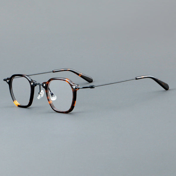 Adlin Titanium Acetate Rectangle Glasses Frame