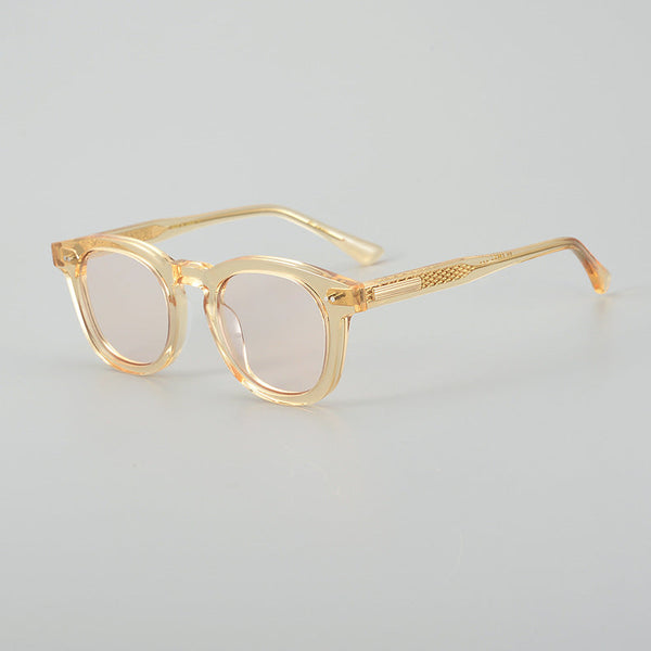 Elijah Vintage Acetate Round Polarized Sunglasses