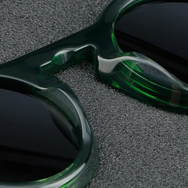 Campos Vintage Acetate Round Polarized Sunglasses