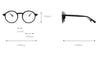 Mindy Vintage TR90 Round Eyeglasses