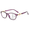 Women's Ultra-Light Progressive Multi-Focus Anti-Blue Presbyopic Glasses