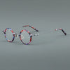 Botolf Vintage Round Acetate Glasses Frame