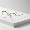 Rao Retro Oval Titanium Glasses Frame