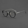 Jeron Retro Oval Titanium Glasses Frame