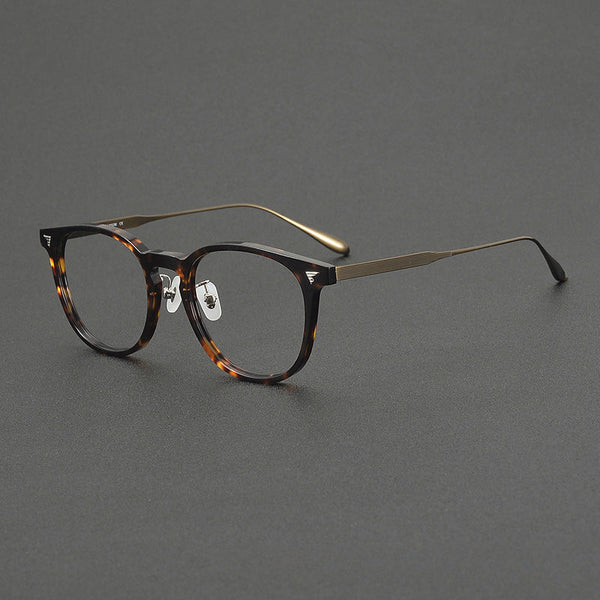 Wynn Retro Oval Titanium Glasses Frame