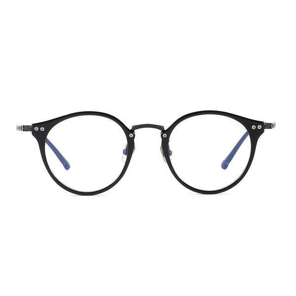 Urso Vintage Titanium Round Glasses Frame