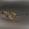 Koo Vintage Round Titanium Eyeglasses Frame