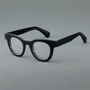 Klug Acetate Oval Retro Glasses Frame