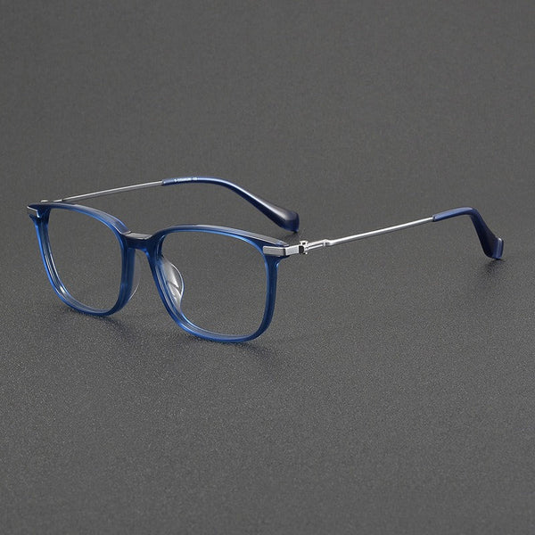 Manor Retro Square Titanium Glasses Frame