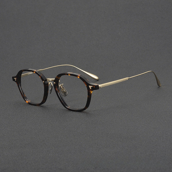 Tacho Classic Oval Acetate Glasses Frame