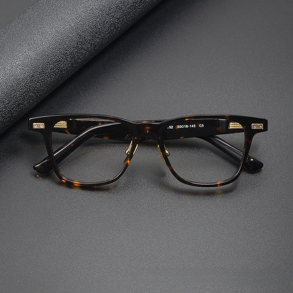 Youn Classic Square Acetate Glasses Frame