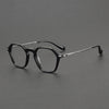 Wally Vintage Titanium Polygon Glasses Frame