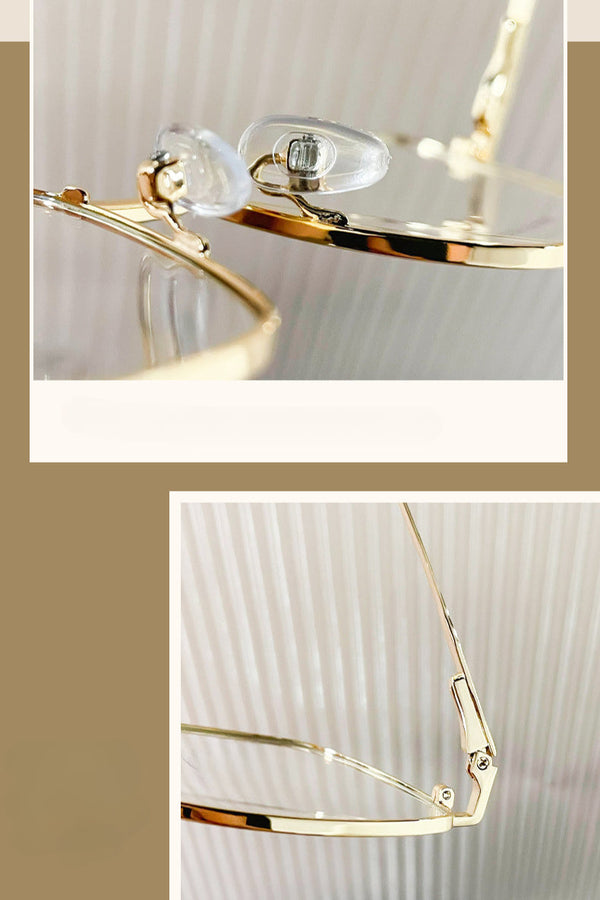 Fashion Butterfly Metal Female Glasses