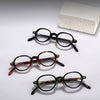 Rau Vintage Oval Acetate Glasses Frame