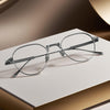 Reeve Retro Oval Titanium Glasses Frame