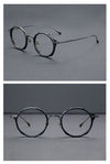 Jazzy Classic Round Acetate Glasses Frame