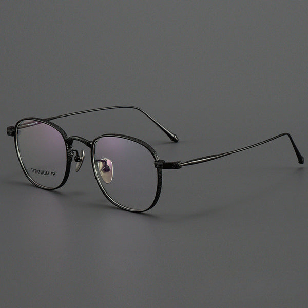 Retro Titanium Square Glasses Frame ST M3090