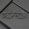 Gunn Vintage Titanium Round Glasses Frame
