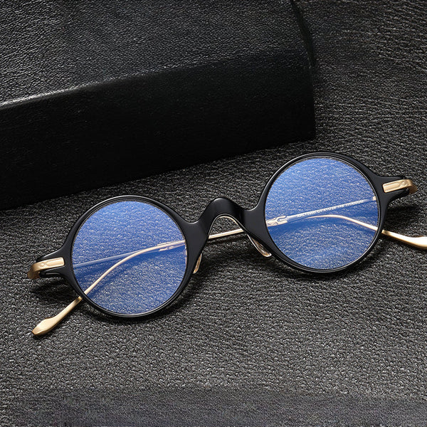 Enoh High-quality Retro Round Acetate Glasses Frame